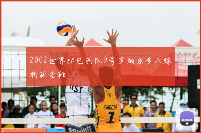 2002世界杯巴西队9号罗纳尔多八球斩获金靴