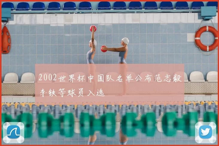 2002世界杯中国队名单公布范志毅李铁等球员入选